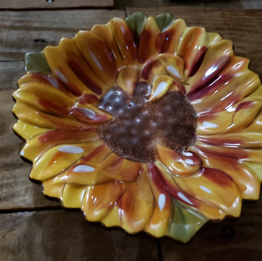 Sunflower Trinket Tray